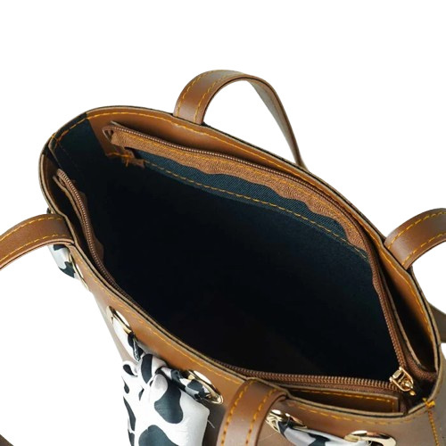 Ardenella Grip Tote Brown Bag